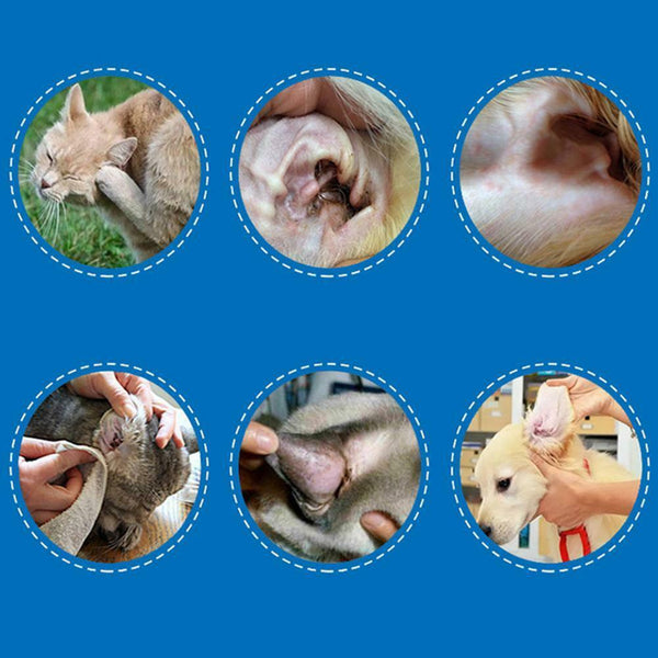 40ml Pet Cat Dogs Ear Cleaning Supplies Prevent Ear Mite Anti-inflammatory Spray