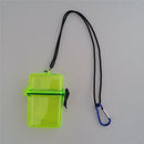 Waterproof Dry Box Container Clip for Scuba Diving Snorkel Kayak Yellow 53cm