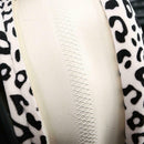Leopard Print Plush Car SUV Steering Wheel Cover Decoration 15''/38cm Universal