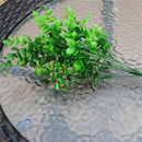 1PC Artificial Eucalyptus Grass Green Leaves Plant For Home Decor 7-Branches MO