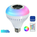 Smart Light Bulb Speaker Bluetooth RGB White Color Changing Dimmable LED Bulb