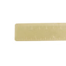 Mini Brass Ruler Bookmark Double Scale Cm&Inch Digital Traveler Notebook Outdoor