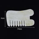 1pc jade stone guasha gua sha board comb shape massagecomb health care health ~ï¼ˆ