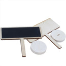 12pcs Mini Chalkboard with Stand and Sturdy Thick Base, Best for Wedding