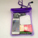 Mobile Phone Pouch Touch Screen Transparent Plastic Cell Phone Case for Swimming