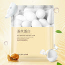 10Pcs BEOTUA Skin Care Snail Hyaluronic Acid Silk Protein Face Masks Moistu