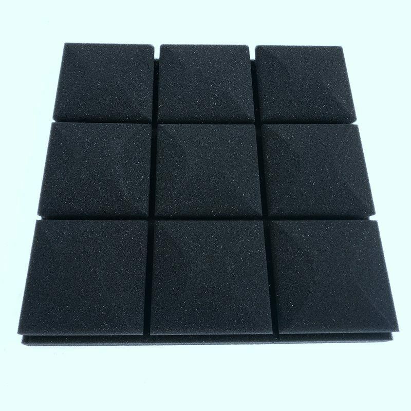 4 pcs Soundproofing Foam Studio Acoustic Sound Treatment Absorption Wedge T