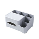 Cosmetics Storage Box Tissue Box Office Storage Box Desktop Pencil Holder M