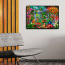 5D Peacoke Garden DIY Diamond Painting Full Round Rhinestone Cross Stitch