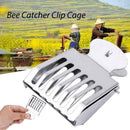 Bee Cage-Prisoner Stainless Steel Queen Beekeeping Tools Clip Equipment R4H9