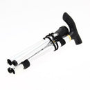 Adjustable Foldable Walking Trekking Hiking Stick Cane Crutch Alpenstock