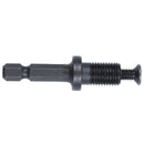 3/8-inch Hexagonal Shank Thread Drill Holder Keyless Adapter Black U2O5