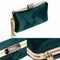 Women's Evening Clutches Bags Silk Satin Party Handbags Bridal Wedding Prom V6K4