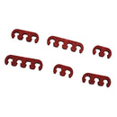 Red Spark Plug Wire Cable Dividers 7mm 8mm 9mm Universal Fit For