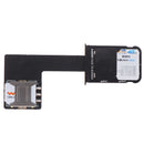 1Pc Black Dual SIM SIM Phone Adapter for Android Cellphone Memory Card Convertlj