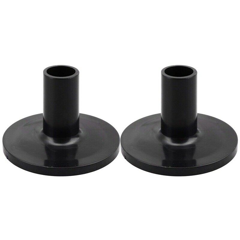 8Pcs Cymbal Sleeves 8PCS 38x26mm Black Drum Cymbal Sleeves Replacement for