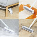 Floor Brush Scrub Brush Adjustable Height Long Handle for Tile Cleaning