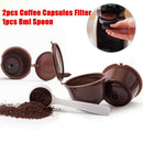 Reusable Refillable Coffee Capsules Filter Cafe Capsule Cup Caps For Dolce J7Y0