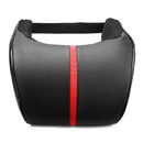 Car Headrest Pu Leather Seat Headrest Memory Foam Pillow Neck Rest Protecti
