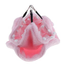 Small Animals Cozy Hammock Winter Warm Nest For Hamster Birds Parrot Pink