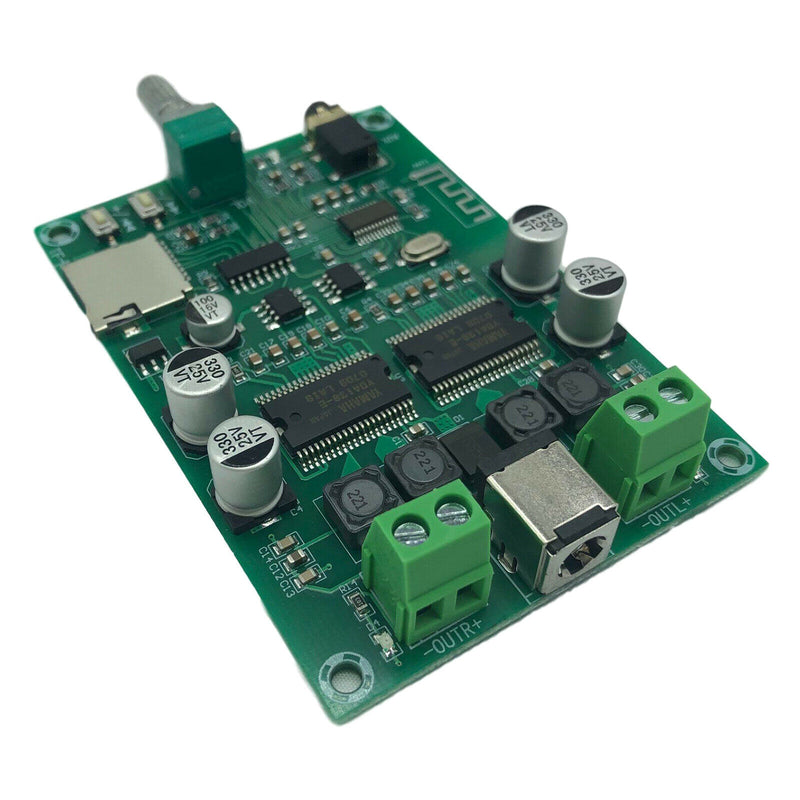 Bluetooth 5.0 Digital Amplifier Board YDA138-E Dual Channel Durable Practical
