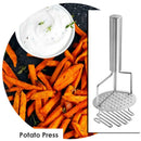 Stainless Steel Potato Pressure Mud Machine Potatoes Masher Kitchen Tools A