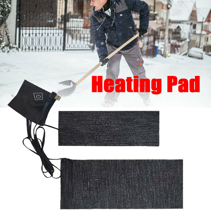 Winter Sports Heating Pads Carbon Fiber Multifunction Hiking Jacket USB Charging