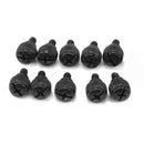 10 New PC Computer Case Kit Metal Alloy Black Thumbscrews Thread 5mm 9*14mm