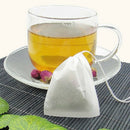 New 50Pcs Empty Teabags String Heat Seal Filter Paper Herb Loose Tea Bag Wh