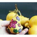 3 Pieces Natural Gourds Unpainted Crafts Home Key Chain Hanging Ornament