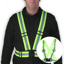 Reflective Safety Vest Reflective Belt Visibility Cross Belt Band Harness