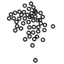 200 Pieces Darts O- Dart Shaft Rubber Protector Round Guard Rings - Black White