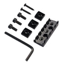 Guitar Bridge, Hardtail Guitar Bridge Tailpiece with 2 X Screws And