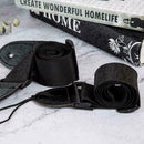 68-124cm Adjustable Nylon Guitar Strap With Leather Woode Ends A1J0 New Q8U G7N7