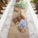 10Pcs Wedding Decoration Wooden Name Place Card Holder Menu Holder Clip