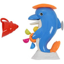 Children Bathing Bath Toys Cute Dolphin Toys Dolphin Waterwheel Turn Music