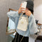 Alligator PU Women Drawstring Acrylic Chain Crossbody Shoulder Bag (White)