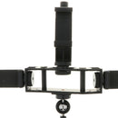 Universal Multi-function Phone Clamp Three-position Rotating Tripod PTZ Base