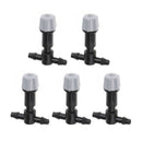 5X DIY Micro Garden Lawn Water Spray Misting Nozzle Sprinkler Irrigation Sy R7I2