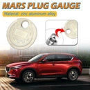 Car Spark Plug Gage Currency-type 0.6-2.4mm Coin-type Caliber Measuring Tool