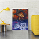 Painting By Numbers Kit DIY Animal Hand Painted Canvas Oil Art Picture Gift A