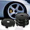60mm ABS Universal Car Wheel Tire Rims Center Hub Caps Cover Decorative 4pcs