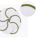 10pcs Makeup Remover Towel Bamboo Cotton Cloth Face Makeup Cleansing Powder Puff