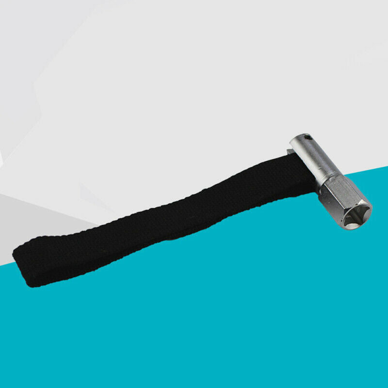 1/2 Inch Square Drive 21mm 120mm Capacity Oil Filter Remover Strap Wrench Tool