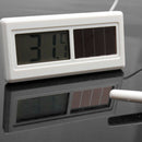 Potable Solar Powered Digital LCD Thermometer -50â„ƒ ~ 150â„ƒ Sensor Cable 1M