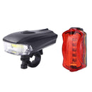 Bicycle Headlight Tail Lamp Set MTB Headlamp Rear Light Cycling Equipment