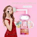 Kids Washable Makeup Kit, 3 Layers Fold Out Make Up Palette with Mirror for
