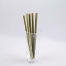 1 Pair Natural Bamboo Drinking Straws Tableware for Party Birthday Wedding