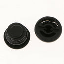 10pcs Nut Cap  Protection Shell Caps Black