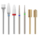 monika nails professional Nail-Tungsten Steel Alloy Grinding Head Set Grind X9T5